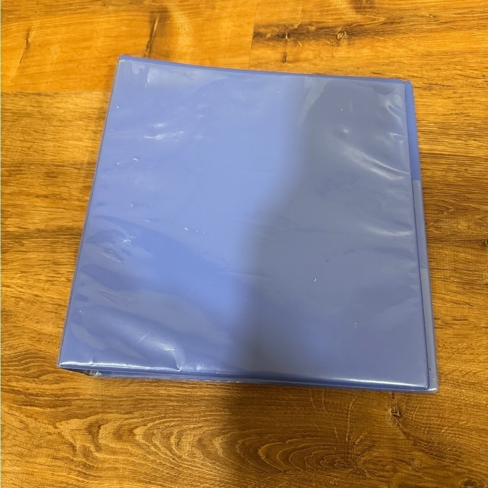 Blue 1 1/2 inch Binder​​​​​